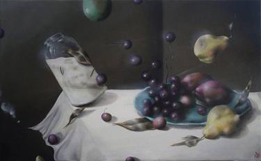 Original Still Life Paintings by Vanessa Stefanova