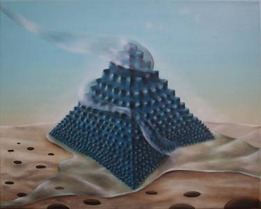 Original Surrealism Landscape Paintings by Vanessa Stefanova