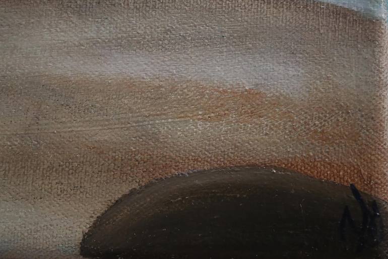 Original Surrealism Landscape Painting by Vanessa Stefanova