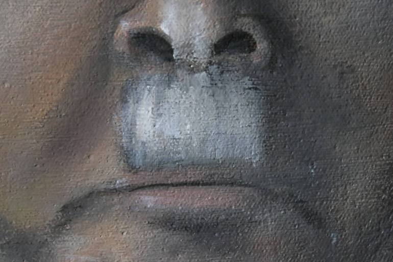 Original Surrealism Politics Painting by Vanessa Stefanova