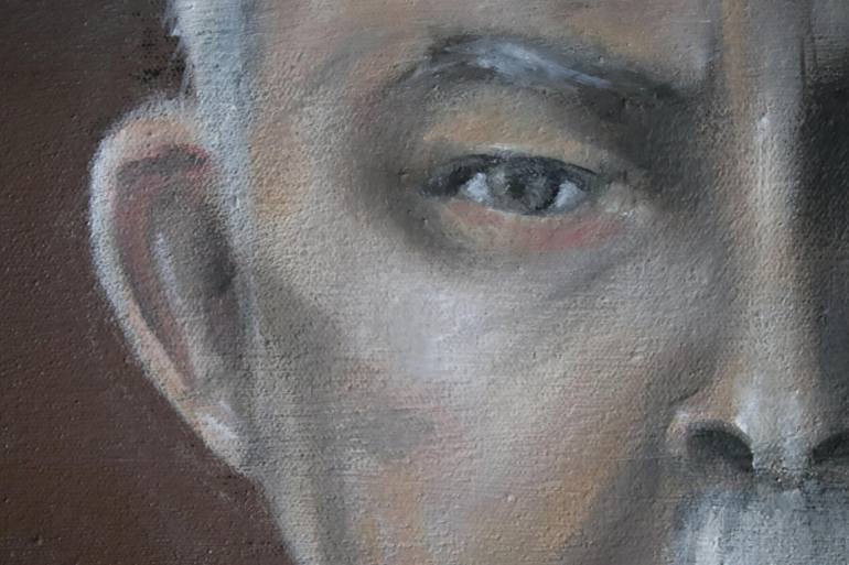 Original Surrealism Politics Painting by Vanessa Stefanova