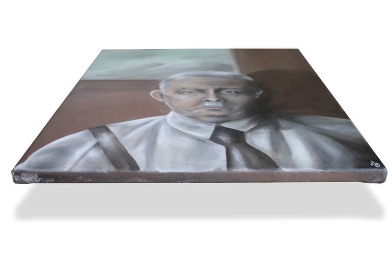 Original Surrealism Politics Painting by Vanessa Stefanova