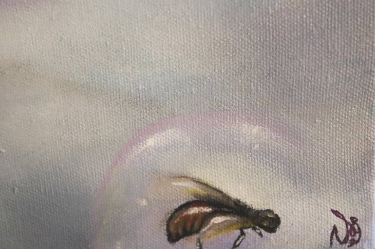 Original Surrealism Animal Painting by Vanessa Stefanova