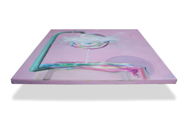 Original Surrealism Food & Drink Painting by Vanessa Stefanova