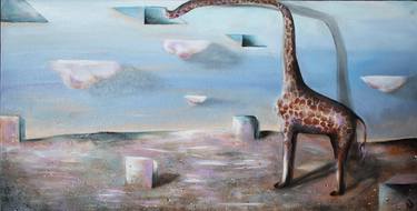 Original Surrealism Animal Paintings by Vanessa Stefanova