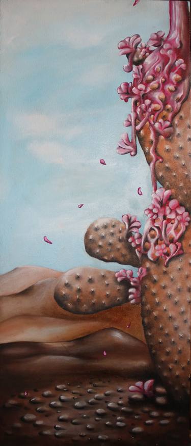 Original Surrealism Landscape Paintings by Vanessa Stefanova