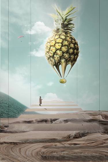 Pineapple Hot Air Balloon thumb