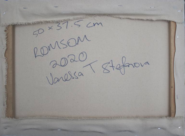 Original Surrealism Landscape Painting by Vanessa Stefanova