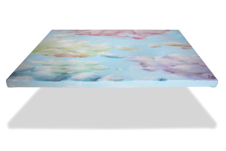 Original Surrealism Landscape Painting by Vanessa Stefanova