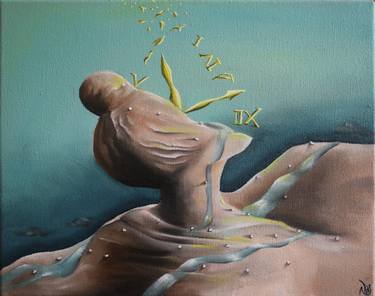 Original Surrealism Landscape Paintings by Vanessa Stefanova