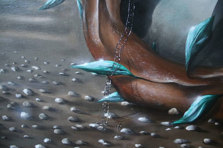 Original Surrealism Still Life Painting by Vanessa Stefanova