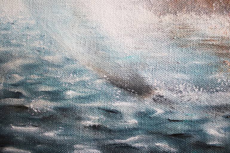 Original Seascape Painting by Vanessa Stefanova