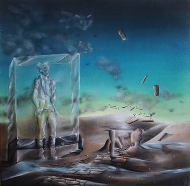 Original Surrealism People Paintings by Vanessa Stefanova