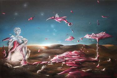 Original Surrealism People Paintings by Vanessa Stefanova