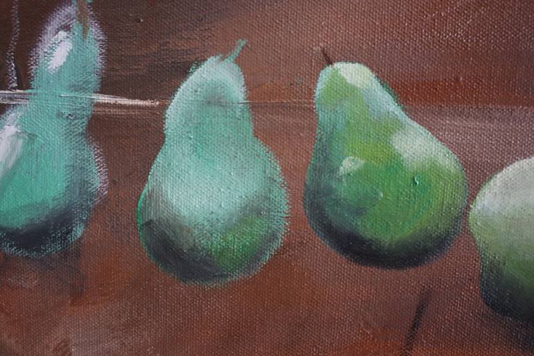 Original Surrealism Still Life Painting by Vanessa Stefanova