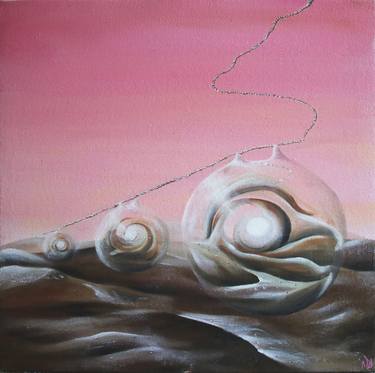 Original Surrealism Landscape Paintings by Vanessa Stefanova