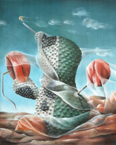 Original Surrealism Still Life Paintings by Vanessa Stefanova