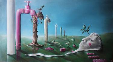 Original Surrealism Culture Paintings by Vanessa Stefanova