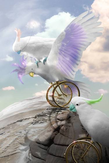 Original Surrealism Animal Digital by Vanessa Stefanova