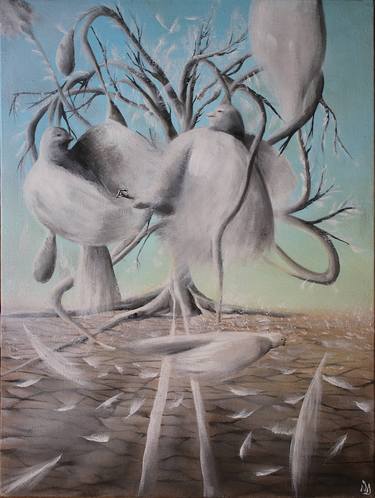 Original Surrealism Animal Paintings by Vanessa Stefanova