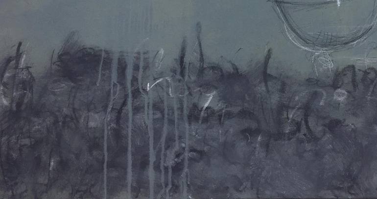 Original Abstract Expressionism Abstract Painting by Sevag Mahserejian