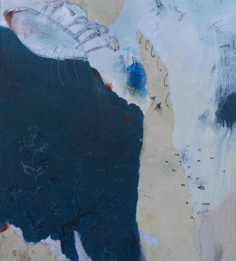 Original Abstract Expressionism Abstract Painting by Sevag Mahserejian