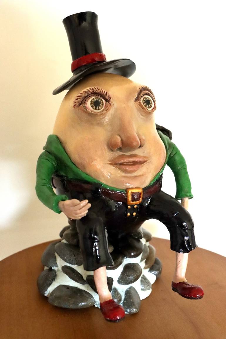 Original Cartoon Sculpture by Deon van Rooyen