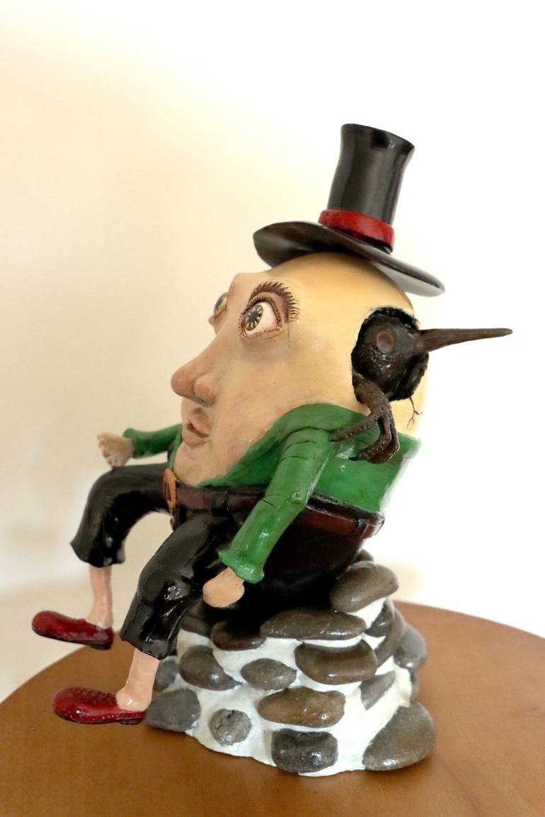 Original Cartoon Sculpture by Deon van Rooyen