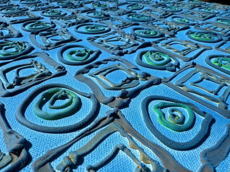 Original Abstract Expressionism Abstract Painting by James Wang