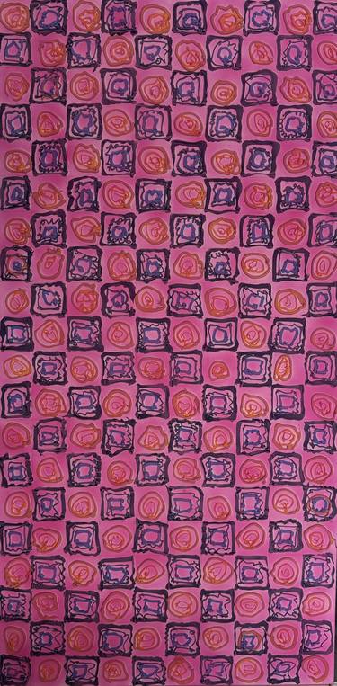 Original Abstract Expressionism Abstract Painting by James Wang