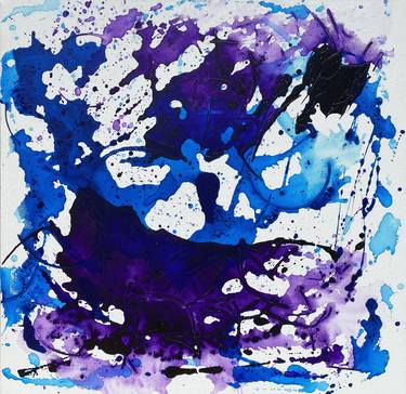 Original Abstract Expressionism Abstract Paintings by James Wang