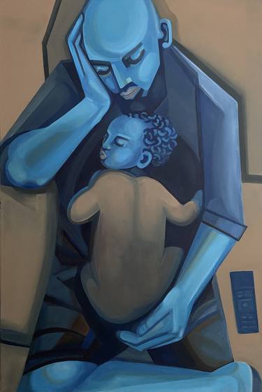 Print of Figurative Family Paintings by Nadine Anderson Cheng