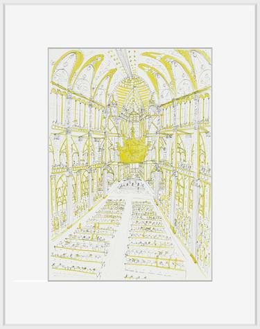 Original Classicism Architecture Paintings by Dennis Rakar