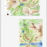Map of the Lioness, Yesharon, the Halenyoy Republic and Yarellona by Dennis Rakar