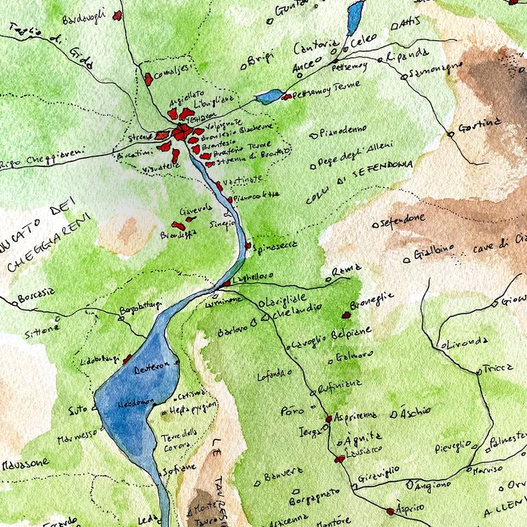 Original Conceptual Fantasy Painting by Dennis Rakar