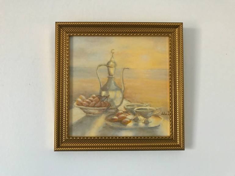 Original Impressionism Still Life Painting by Julia Shulgina