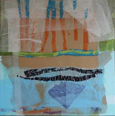 Print of Abstract Landscape Collage by Tanya Angelova