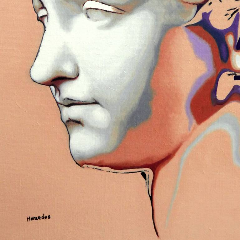 Original Contemporary Women Painting by Mercedes Soret