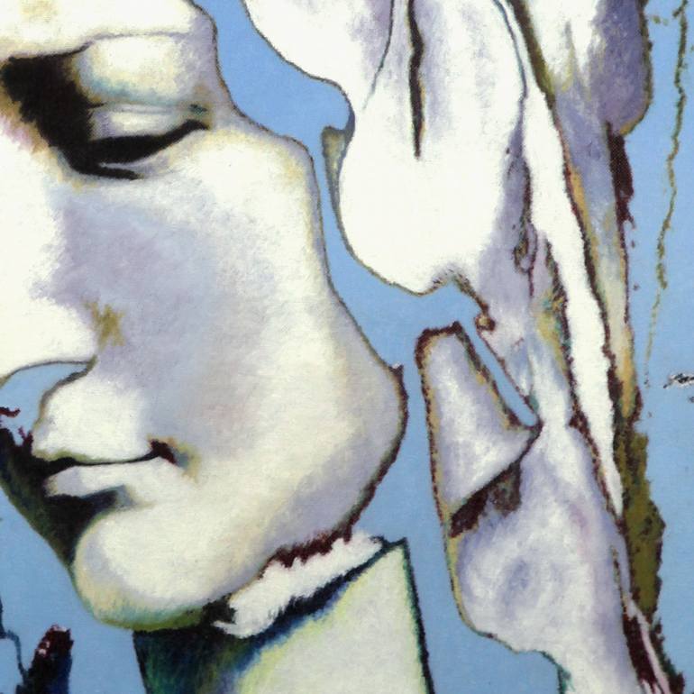 Original Figurative Religion Painting by Mercedes Soret