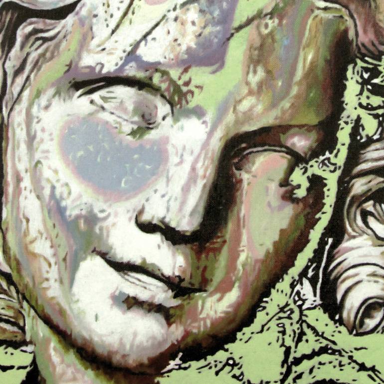 Original Figurative Classical Mythology Painting by Mercedes Soret