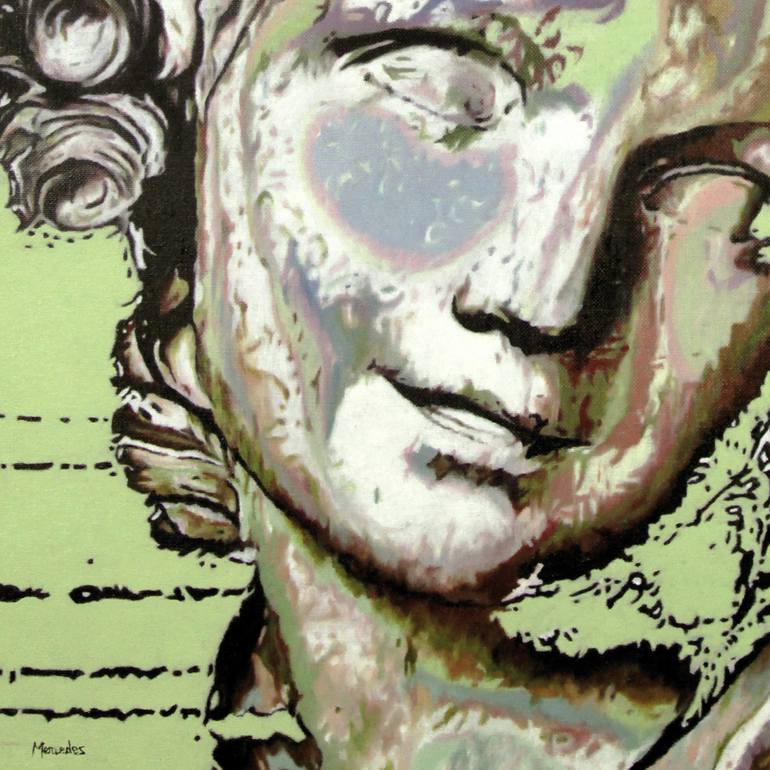 Original Figurative Classical Mythology Painting by Mercedes Soret