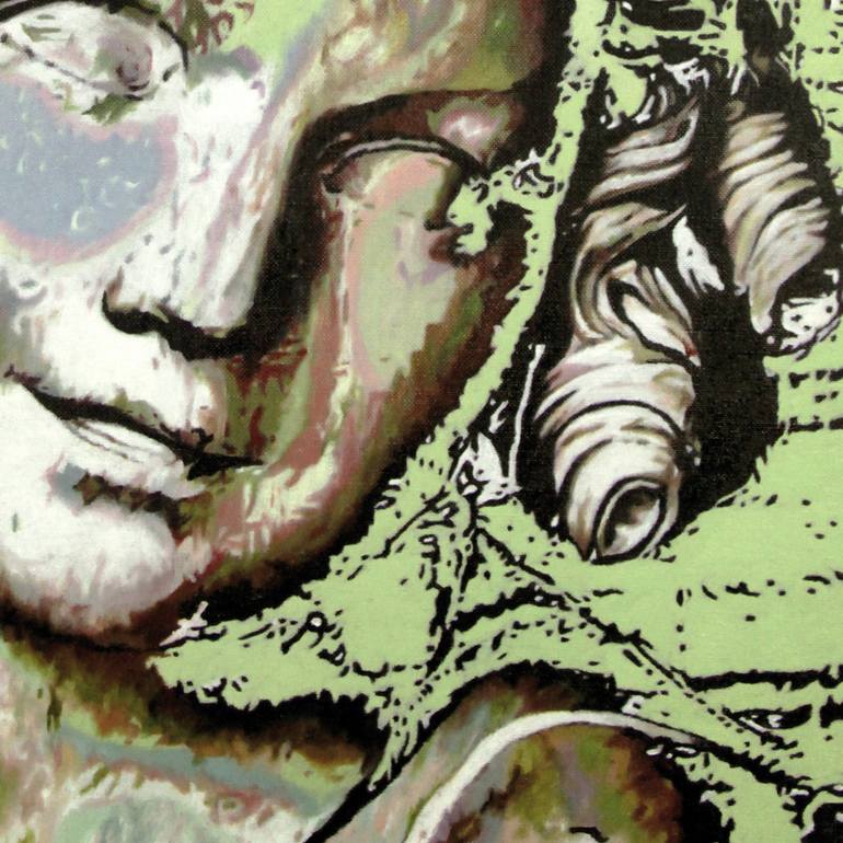Original Figurative Classical Mythology Painting by Mercedes Soret