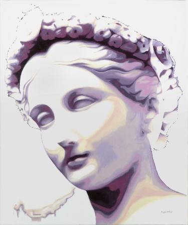 Original Figurative Classical Mythology Paintings by Mercedes Soret