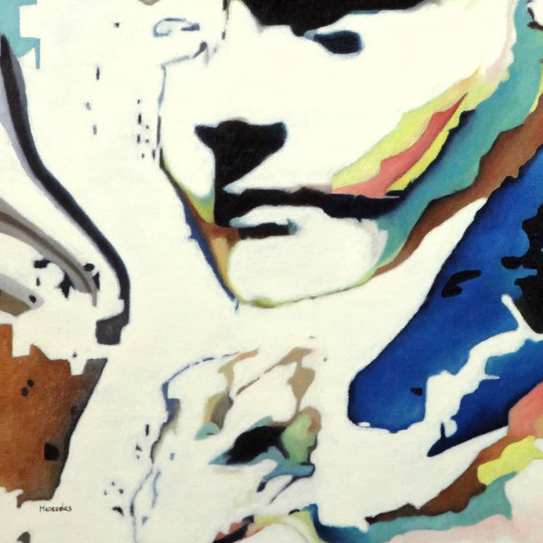 Original Figurative People Painting by Mercedes Soret