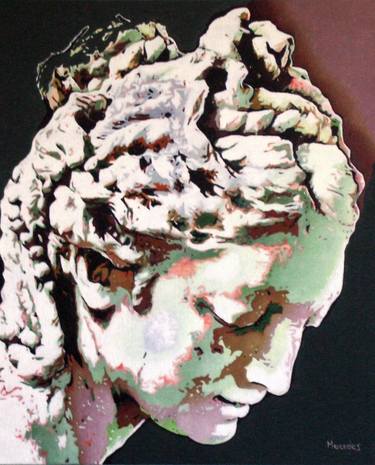 Original Figurative Classical Mythology Paintings by Mercedes Soret