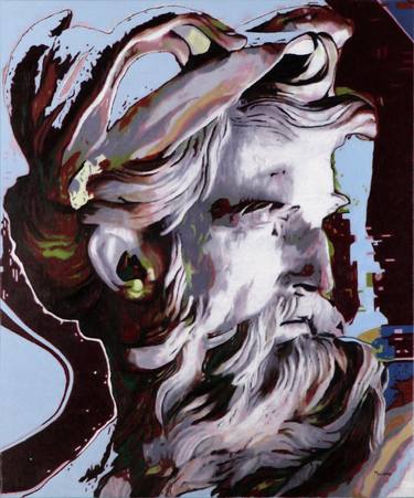 Original Figurative Classical Mythology Paintings by Mercedes Soret