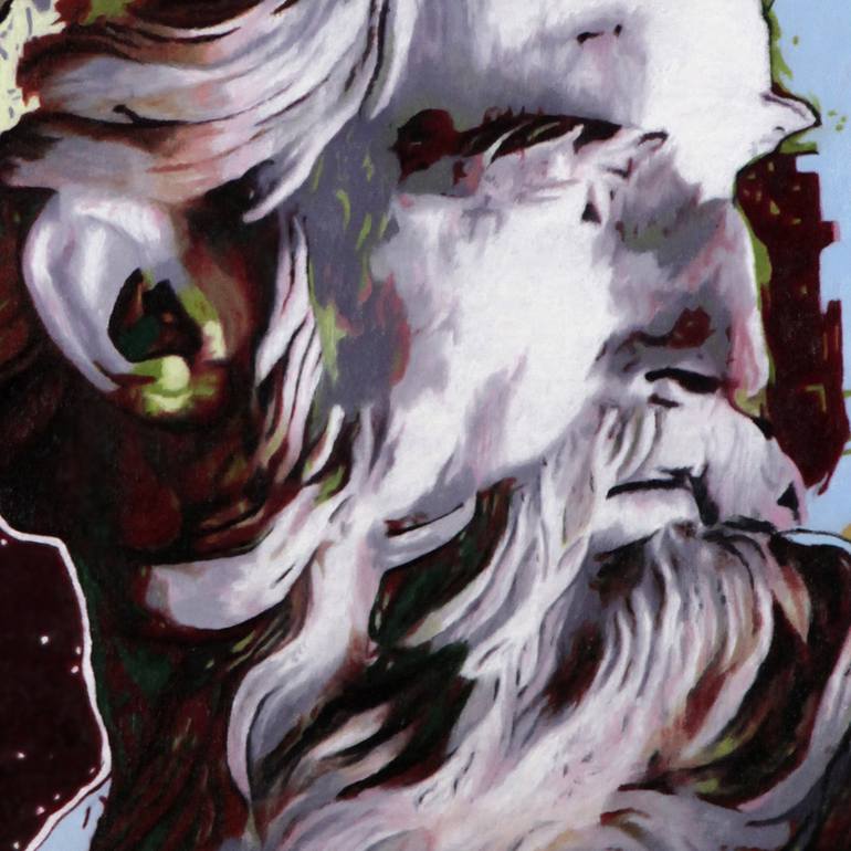 Original Figurative Classical Mythology Painting by Mercedes Soret