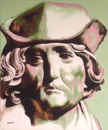 Inspiré de l'autoportrait sculpté de Riemenschneider thumb