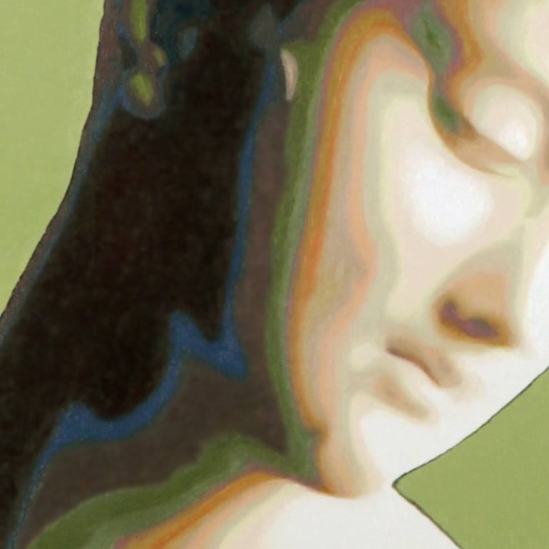 Original Figurative Classical Mythology Painting by Mercedes Soret