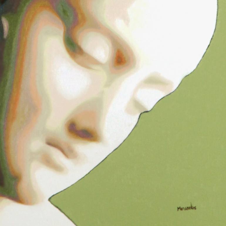 Original Figurative Classical Mythology Painting by Mercedes Soret